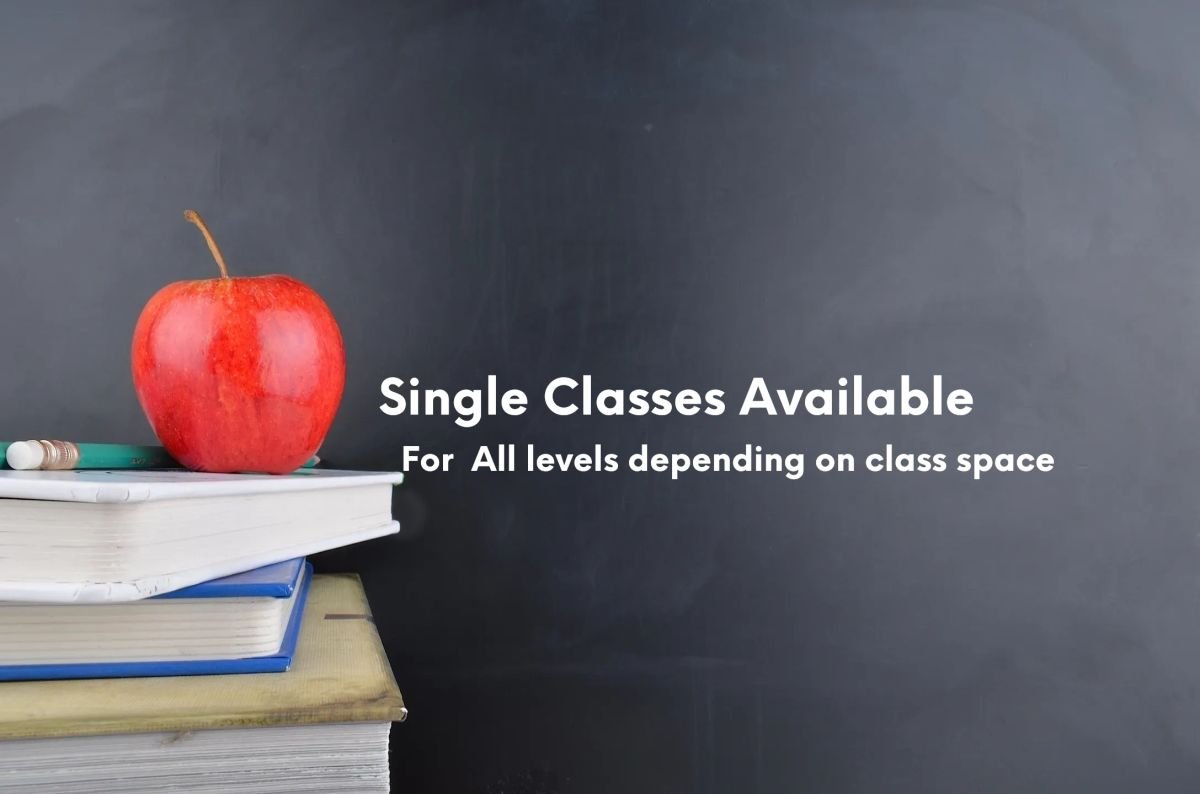 Single Classes schedule